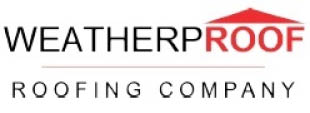 weatherproof roofing company logo